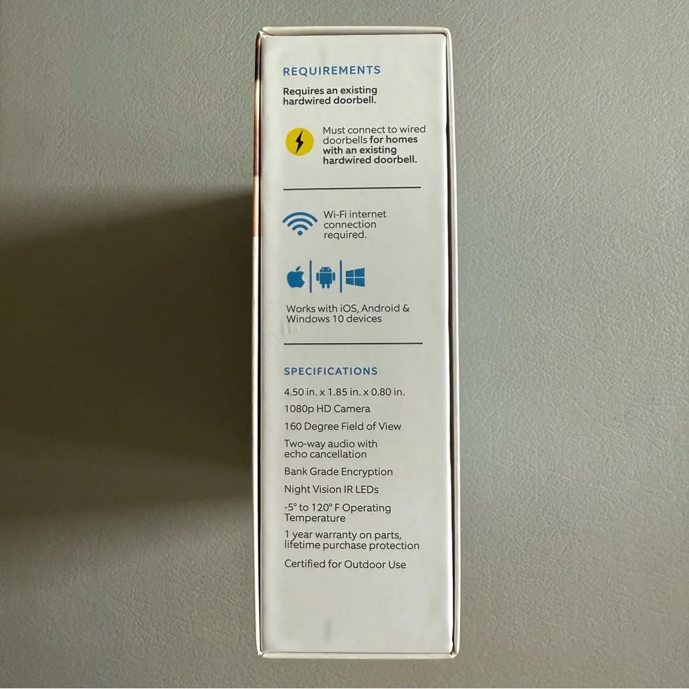 RING - Video Doorbell PRO | Tools & 3 Extra Cover | Great Condition
